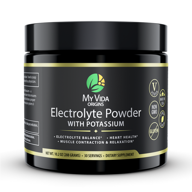 Electrolyte Powder with Potassium